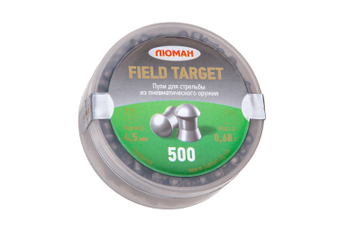 ПулипневматическиеЛюманFieldTarget0.68г,кал.177(4.5мм),500шт.